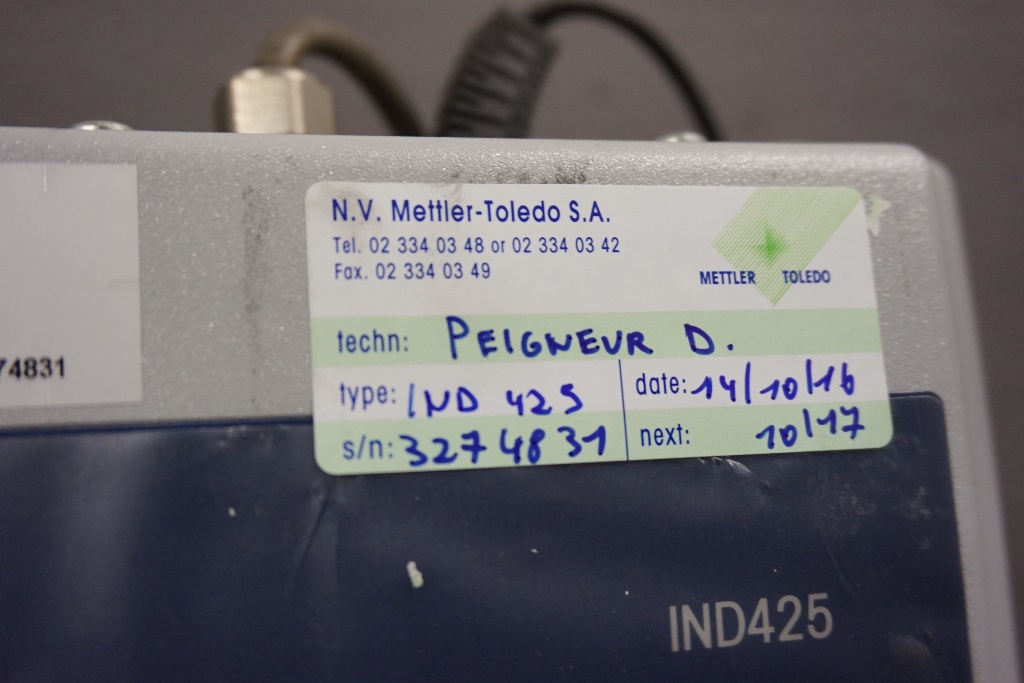 Mettler Toledo IND425 Digital Scales