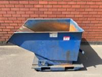 LNS Swarf Tipping Bin, Capacity 0.35m Cube, SWL 500kg
